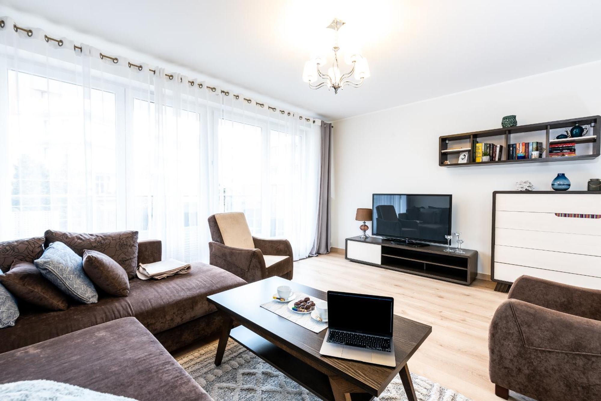 Przestrzenny Apartament 56M2 Z Tarasem - 2Homerent Kołobrzeg Zewnętrze zdjęcie
